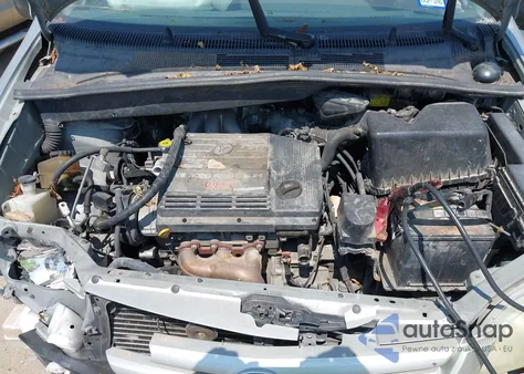 2002 Toyota Sienna Le z USA, uszkodzony, nr VIN 4T3ZF13C32U435420